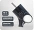 Вилка с кольцом Smartbuy с заземлением черная 16А 250В SBE-16-P03-b 1