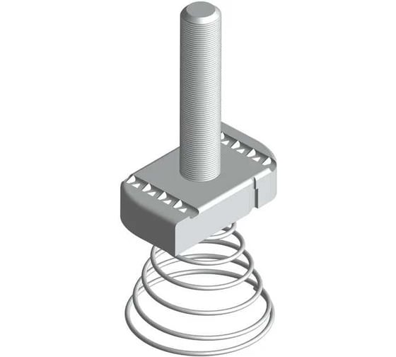 STRUT-болт EKF 12x50 с конусной пружиной TDZ stbkp12x50-TDZ 1