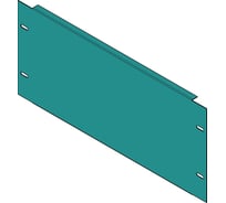 Пластрон MULTICOLOR (450x450) IP31/IP54 (ШхВ) RAL 7035 MLT.VRU.PL.365.450