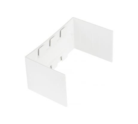 Соединитель EKF, Plast PROxima Белый 4шт conw-40-25x4