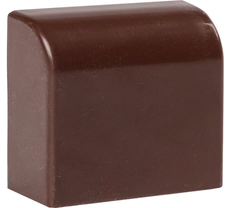 Заглушка EKF, Plast PROxima под темное дерево 4шт ecd-40-25x4