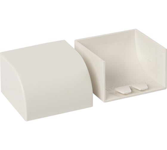 Заглушка EKF, Plast PROxima 4шт Белый ecw-40-25x4