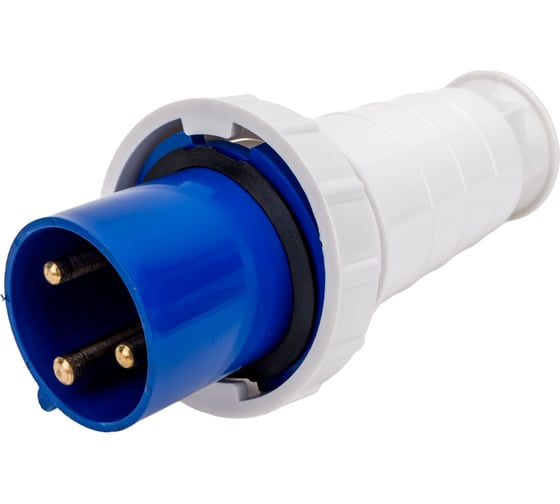 Вилка Navigator 14 290 NCA-SR033-63-220 переносная 63А 2P+PE IP54 14290