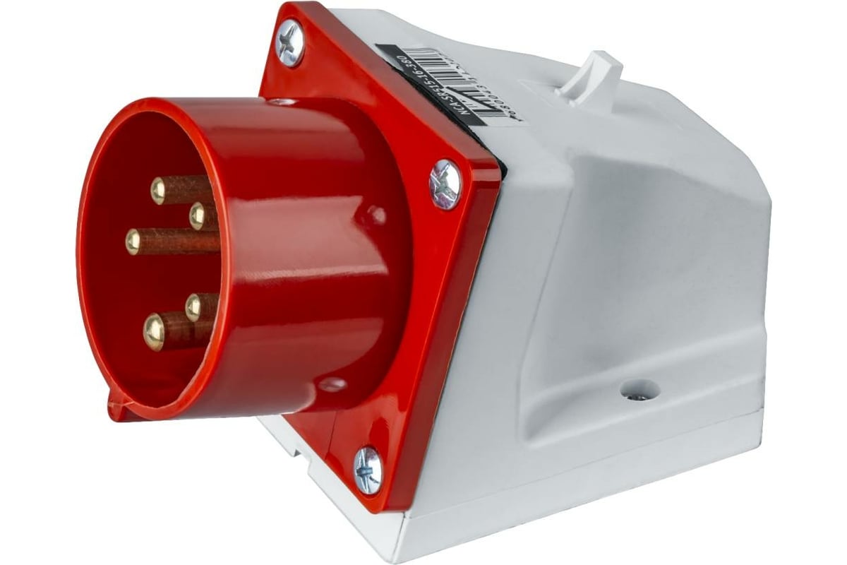 Вилка Navigator 14 320 NCA-SR515-16-380 стационарная 16А 3P+N+PE IP44 ...
