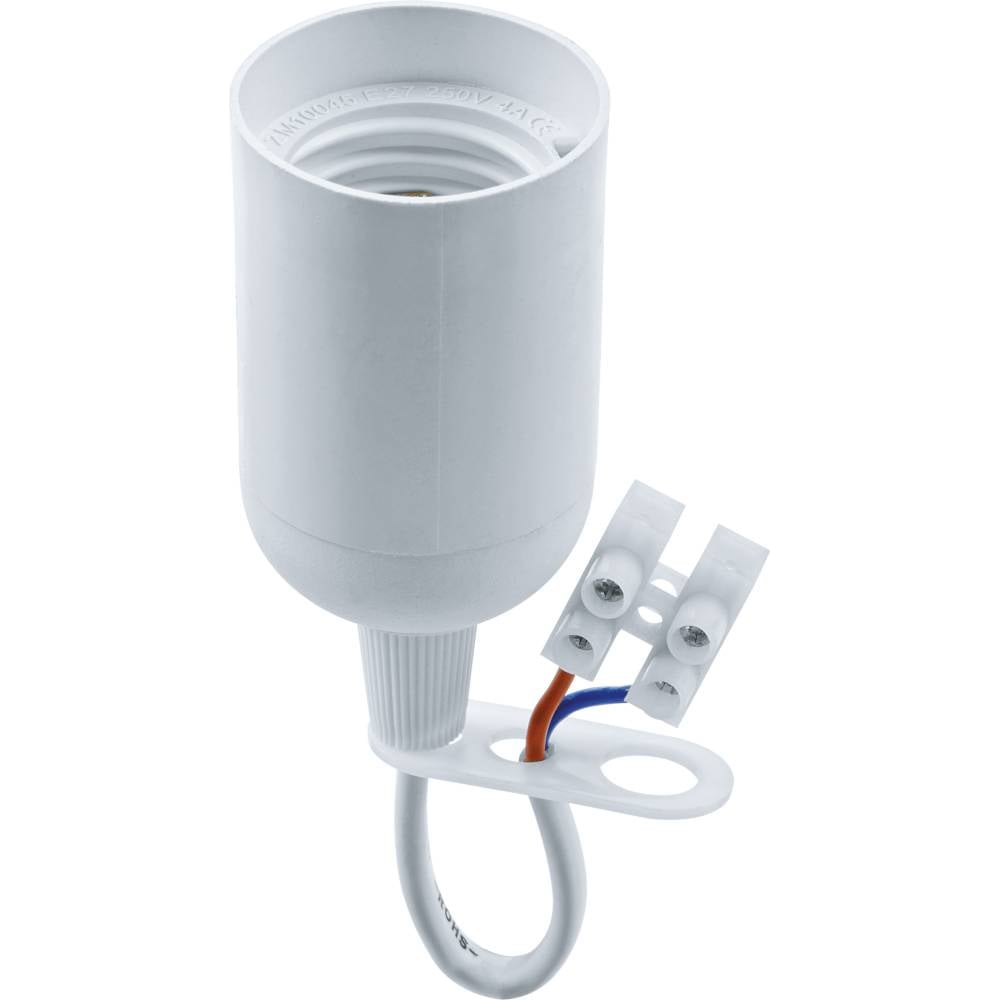 Электрический патрон Navigator 71 287 NLH-P-F-WH-E27-TB пластиковый ...