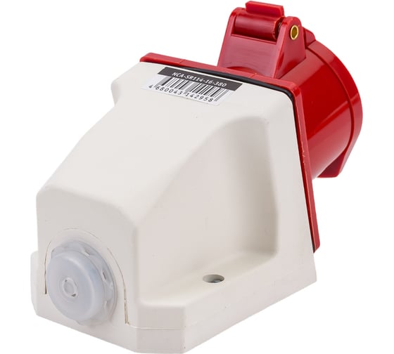 Розетка Navigator 14 295 NCA-SR114-16-380 стационарная наружная 16А 3P+PE IP44 14295