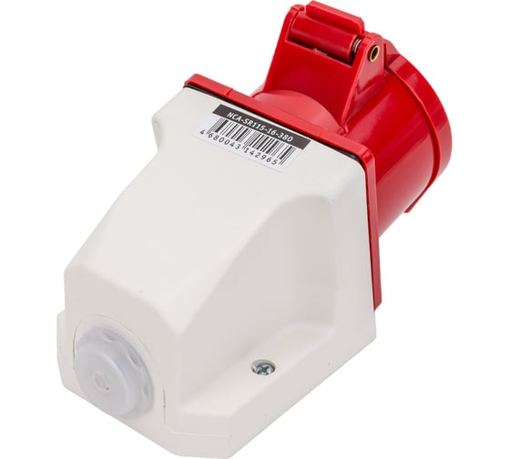 Розетка Navigator 14 296 NCA-SR115-16-380 стационарная наружная 16А 3P+N+PE IP44 14296