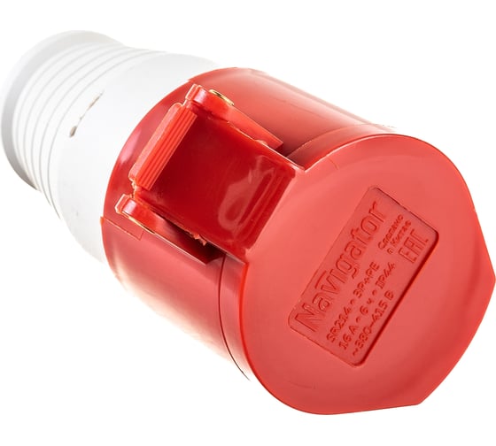 Розетка Navigator 14 304 NCA-SR214-16-380 переносная 16А 3P+PE IP44 14304