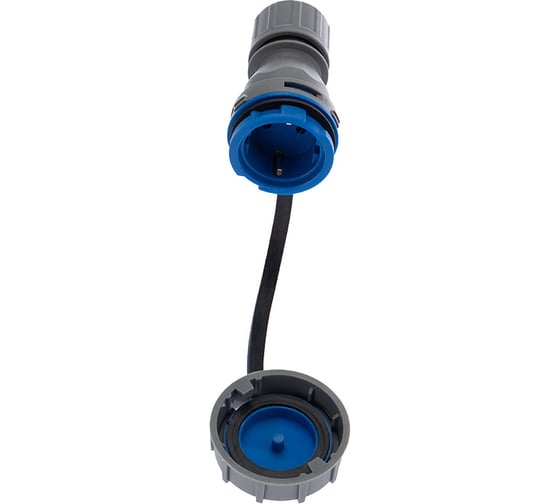 Кабельная переносная влагозащищенная розетка REXANT 16 А, 2Р+РЕ, IP68 111-121