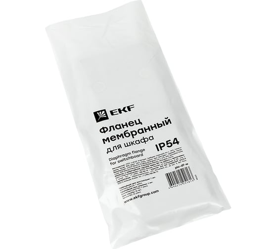 Мембранный фланец для шкафа EKF PROxima, 220х79 мм, IP54 plc-df-w