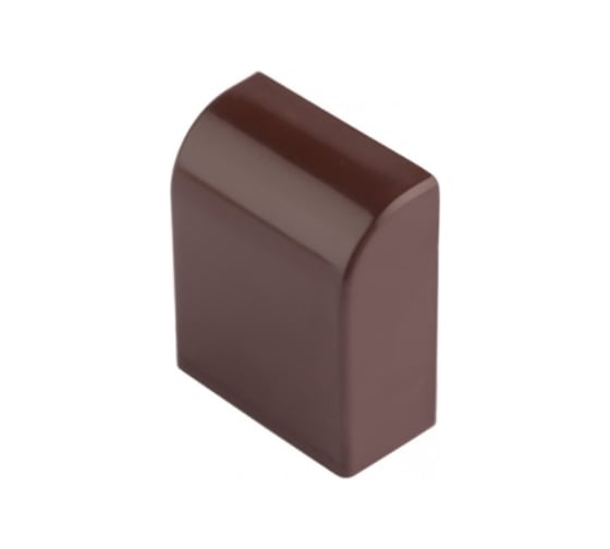 Заглушка EKF Plast PROxima под темное дерево ecd-100-60x2 1