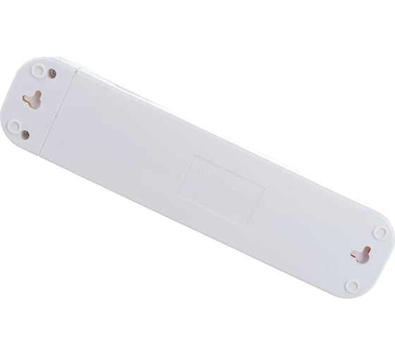 Колодка Navigator 61 588 NCA-BL01-05-E-WH, 5 гнезд, с заземлением, АБС-пластик 61588