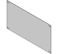 Панель под счетчик ВРУ MULTICOLOR (оцинковка) IP31/IP54 (ШхВ) RAL 7035 MLT.VRU.PS.25.45