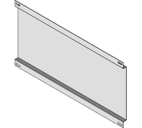 Панель монтажная MULTICOLOR (1000x160) (оцинковка) IP31/IP54 (ШхВ) Sоц 1,5 мм MLT.VRU.PM.915.208.15.SOC15