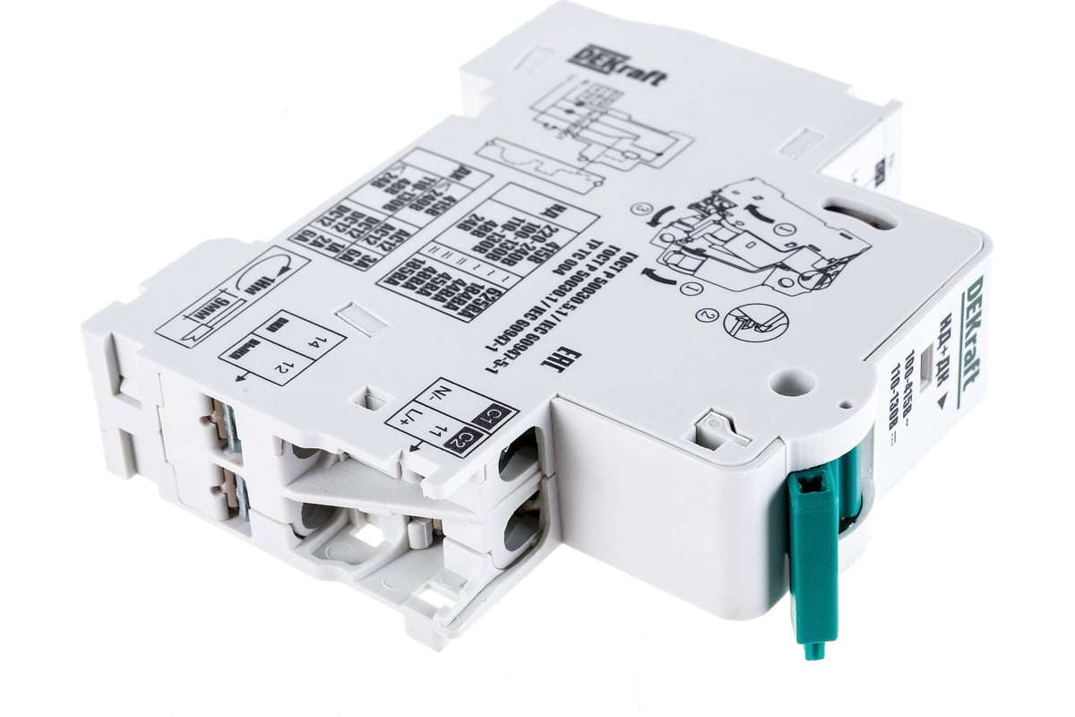 Расцепитель dekraft нд дк схема подключения