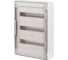 Дверь Legrand для щитка 3x18, прозрачная 401873 1