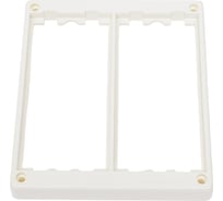 Рамка на 2 S-модуля Simon к монт.коробкам SM250, SM260, Сима Класик, белый SM202-9