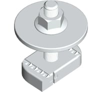 STRUT-болт EKF 10x50, с опорой и гайкой, TDZ stbog10x50-TDZ