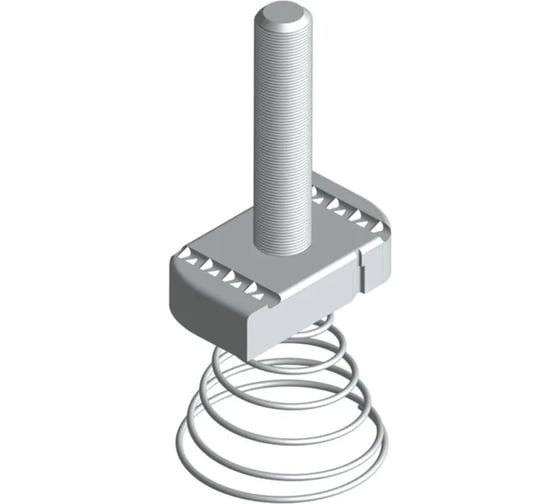 STRUT-болт EKF 12x40, с конусной пружиной, TDZ stbkp12x40-TDZ 1
