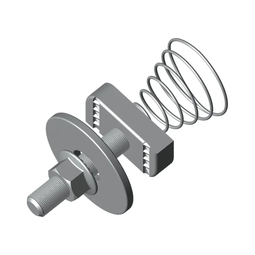 Комплект соединительный EKF 12x50 для STRUT-профиля, с конусной ...