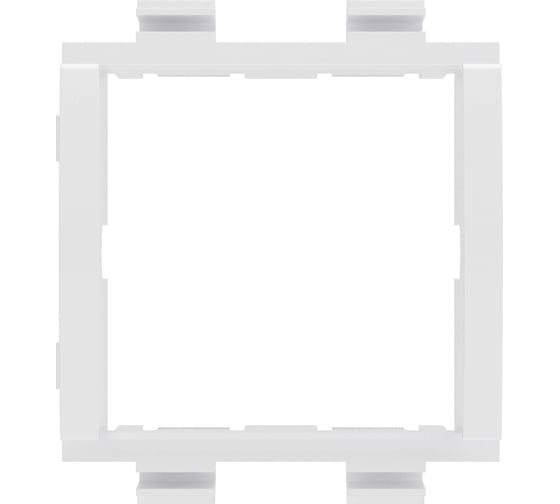 Каркас под 2 модуля DKC Brava для In liner Front и ОРМ, белый 1 ШТ F0000MDIY 1