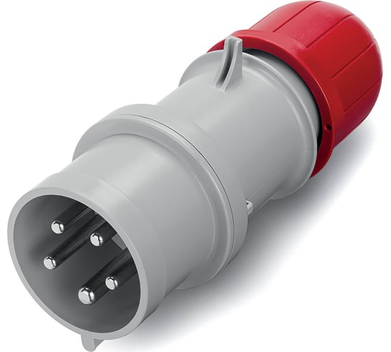 Вилка кабельная DKC IP44 32A 3P E N 400V 1 ШТ DIS2133237DIY 1