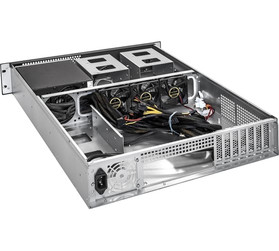 Серверный корпус ExeGate Pro 2U550-08 RM 19", высота 2U, глубина 550, БП 500ADS, 2 USB 284973