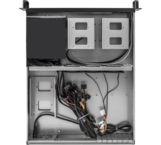 Серверный корпус ExeGate Pro 2U550-08 RM 19", высота 2U, глубина 550, БП 500ADS, 2 USB 284973