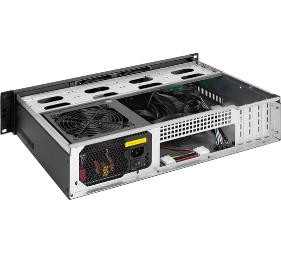 Серверный корпус ExeGate Pro 2U300-04 RM 19", высота 2U, глубина 300, БП 1100PPH-SE, USB 297714