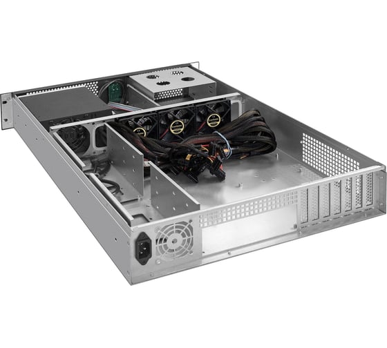 Серверный корпус ExeGate Pro 2U650-08 RM 19", высота 2U, глубина 650, БП 600ADS, 2 USB 284978