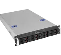 Серверный корпус ExeGate Pro 2U660-HS08 RM 19", высота 2U, глубина 660, БП 2U-500ADS, 8xHotSwap, USB 295861