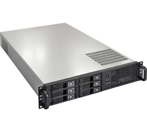 Серверный корпус ExeGate Pro 2U660-HS06 RM 19", высота 2U, глубина 660, БП 600ADS, 6xHotSwap, USB 264955