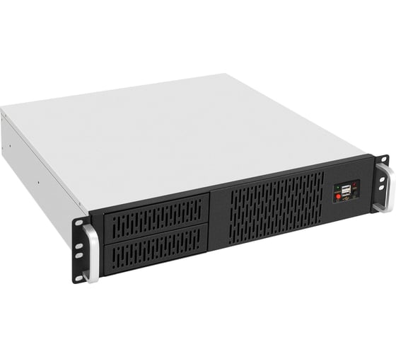 Серверный корпус ExeGate Pro 2U400-02 RM 19", высота 2U, глубина 400, без БП, USB 296160