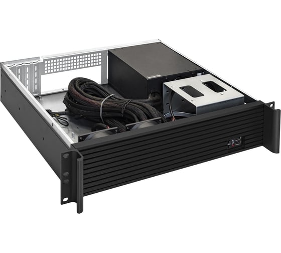 Серверный корпус ExeGate Pro 2U350-03 RM 19", высота 2U, глубина 350, БП 500ADS, USB 279757