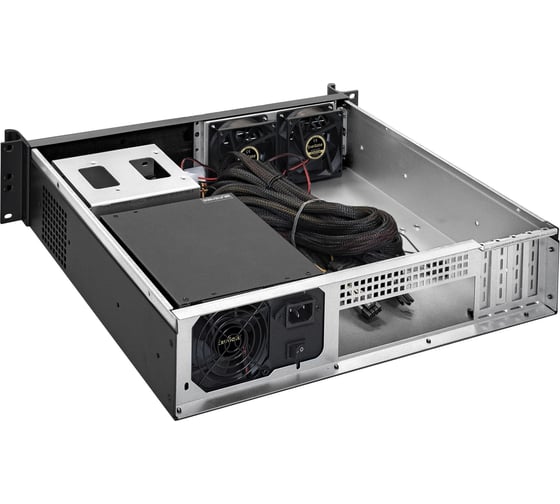 Серверный корпус ExeGate Pro 2U350-03 RM 19", высота 2U, глубина 350, БП 500ADS, USB 279757