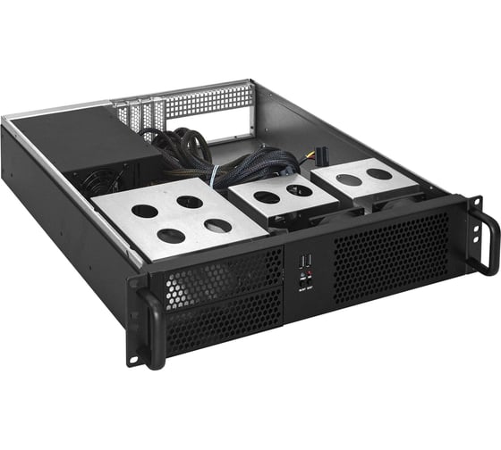 Серверный корпус ExeGate Pro 2U390-04 RM 19", высота 2U, глубина 390, БП 700ADS, USB 264960