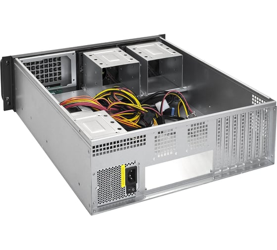 Серверный корпус ExeGate Pro 3U450-09 RM 19", высота 3U, глубина 450, БП 2U-500ADS, USB 293900