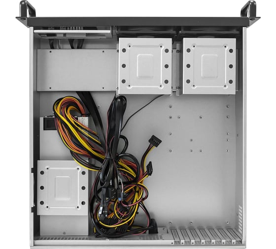 Серверный корпус ExeGate Pro 3U450-09 RM 19", высота 3U, глубина 450, БП 2U-500ADS, USB 293900