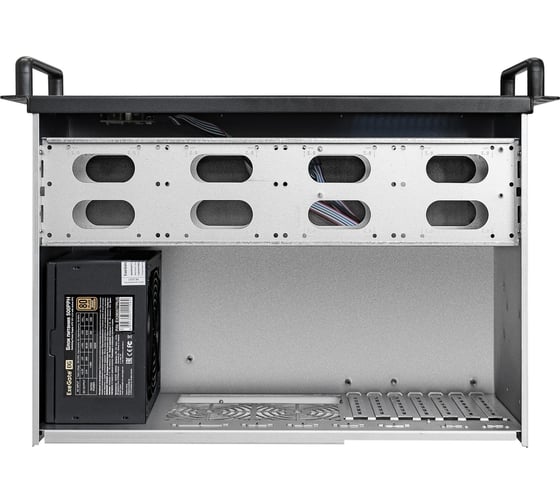 Серверный корпус ExeGate Pro 4U300-08 RM 19", высота 4U, глубина 300, БП 600PPH-SE 80 PLUS Bronze, USB 292102