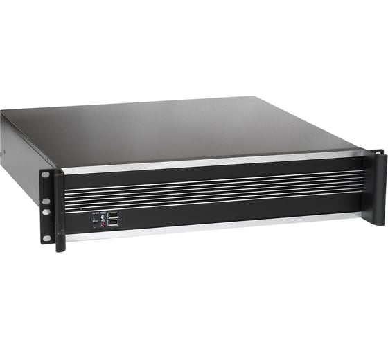 Серверный корпус ExeGate Pro 2U450-09 RM 19", высота 2U, глубина 450, без БП, 2 USB 284958 1