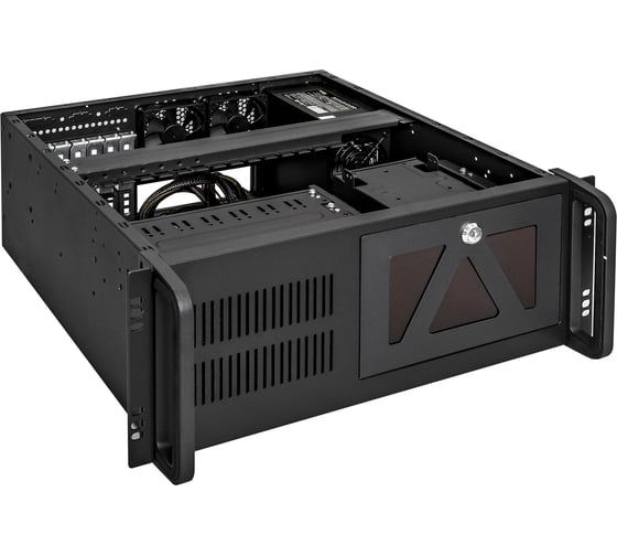 Серверный корпус ExeGate Pro 4U450-07/4U4017S RM 19", высота 4U, глубина 450, БП 600ADS, USB 251805