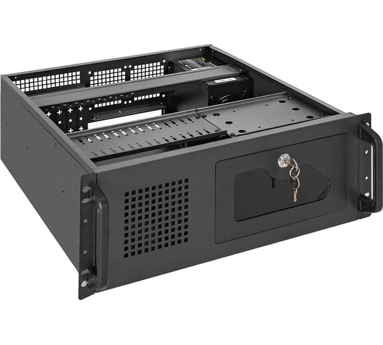 Серверный корпус ExeGate Pro 4U450-17 RM 19", высота 4U, глубина 450, БП 600ADS, 2 USB 295900