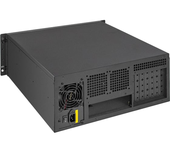 Серверный корпус ExeGate Pro 4U450-17 RM 19", высота 4U, глубина 450, БП 1200ADS, 2 USB 295906