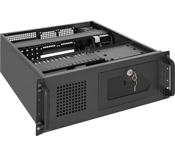 Серверный корпус ExeGate Pro 4U450-17 RM 19", высота 4U, глубина 450, БП 1000RADS, 2 USB 295921