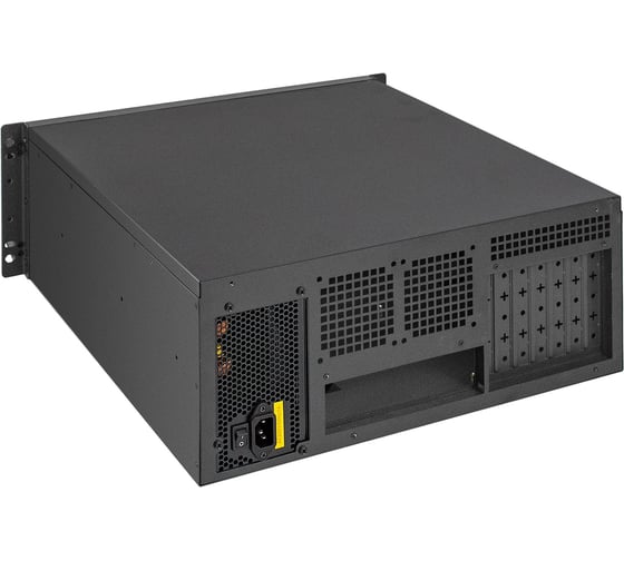 Серверный корпус ExeGate Pro 4U450-17 RM 19", высота 4U, глубина 450, БП 1200RADS, 2 USB 295923