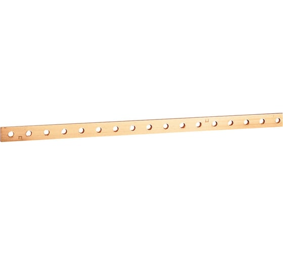 Плоская медная шина Legrand 18x4 мм до 245/200 A длина 990 мм 037434