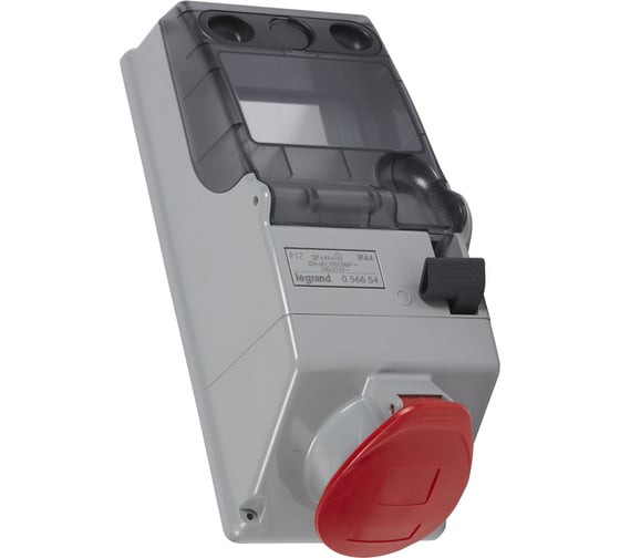 Комбинированный щиток Legrand P17 Tempra Pro с рейкой DIN IP 44 380/415 В~ 32 A 3К+Н+З 056654 1