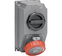 Комбинированный щиток Legrand с переключателем Hypra IP 66/67 55 2К+З 16 А пластик 059260