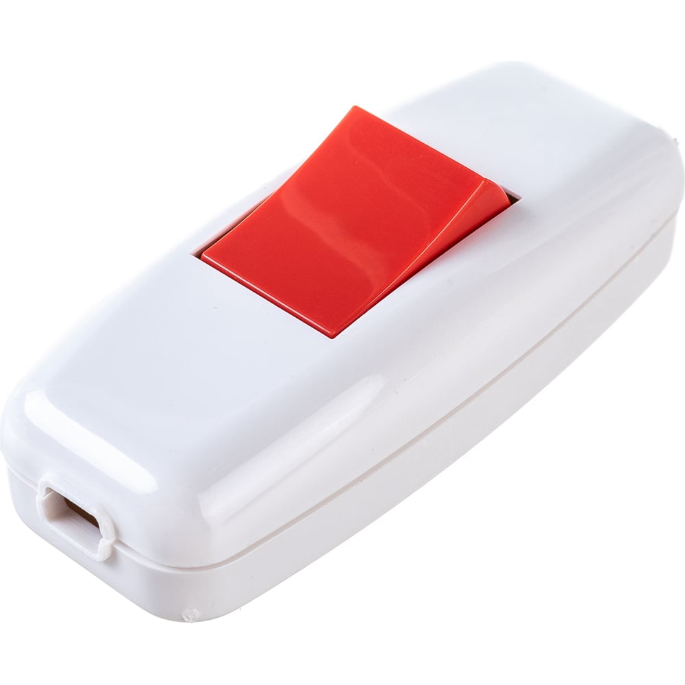  выключатель Lezard белый-красный 715-1101-611 - выгодная цена .