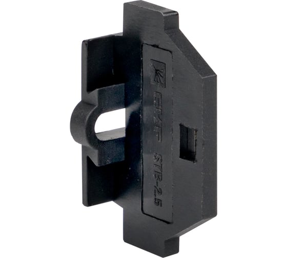 Заглушка для миниклеммы EKF PROxima STB-2.5, черная 200 штук ep-stb-m-2.5-black 1